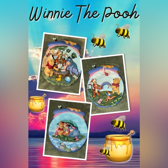 The Bradford Exchange Winnie The Pooh Wall Art - Multicolor